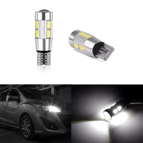 Car External And Indicator Light Bulbs And Leds T10 501 W5w 5 Led Smd Car