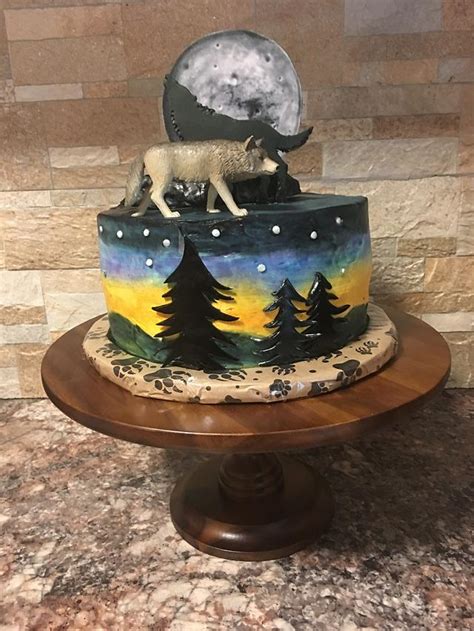 Wolf Cake Decorated Cake By Tareli Cakesdecor