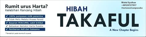 Hibah takaful adalah hibah bersyarat di mana waris akan mendapat pampasan apabila penyumbang telah meninggal dunia. Hibah Takaful Di Sebalik Kekurangan dan Kelebihannya ...