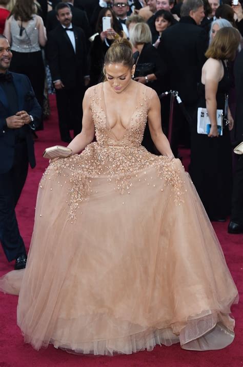 Jennifer Lopez In Elie Saab At The 2015 Oscars Jennifer