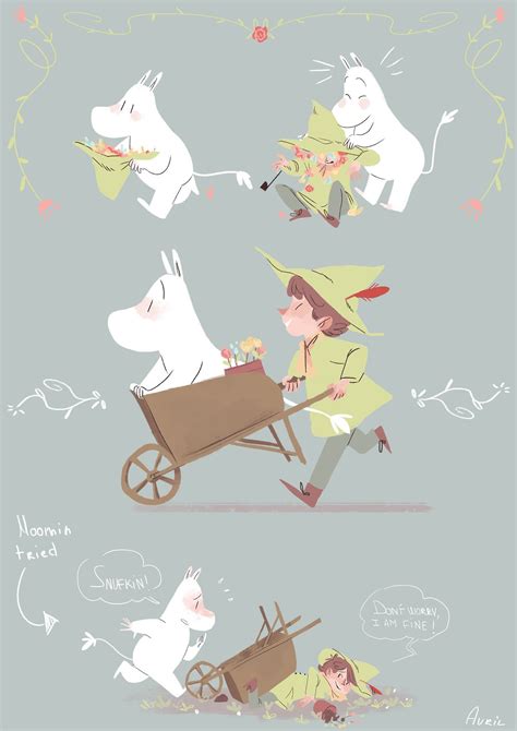 Enjoying The Time Spend Together Or Just Avril Moomin Moomin