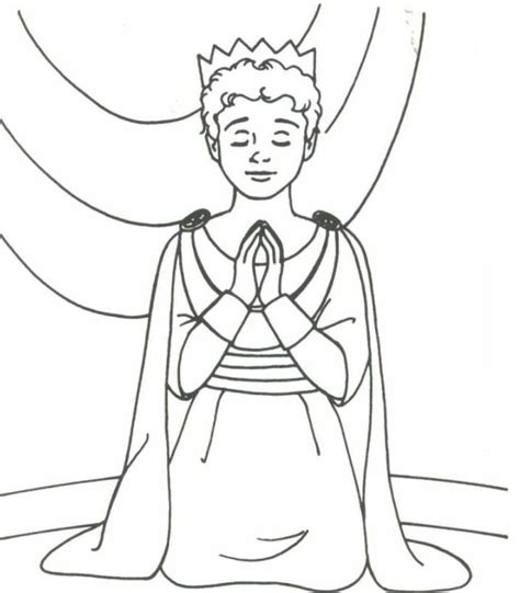Bible Coloring Pages King David Coloring Home