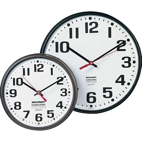 Shop Staples For Battery Operated Wall Clock Bronze 12