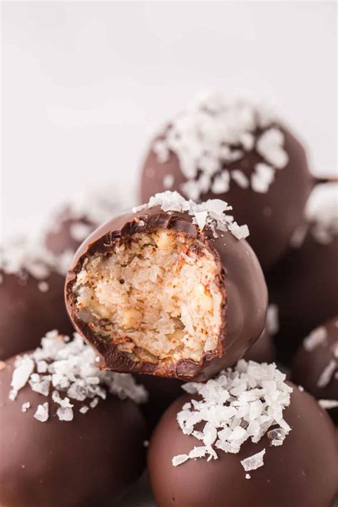 Chocolate Coconut Balls No Bake Recipe Princess Pinky Girl