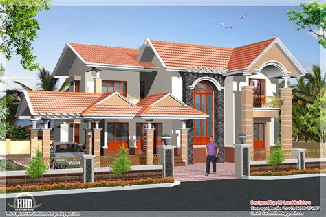 Jovine john and sneha bhagwat area: South Indian 2 storey house - Kerala home design and floor ...