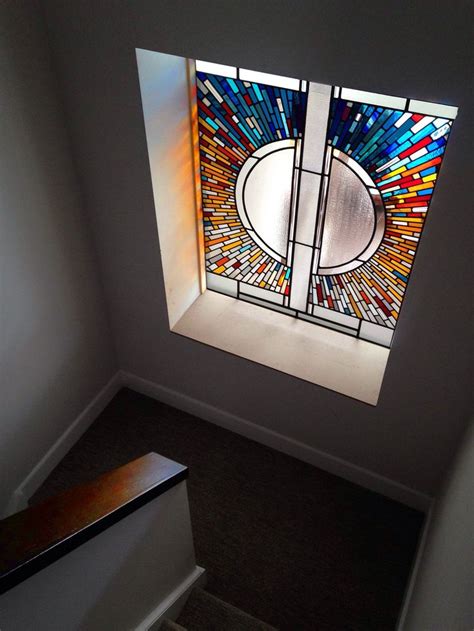 Captivating Contemporary Stained Glass In Troon Scotland