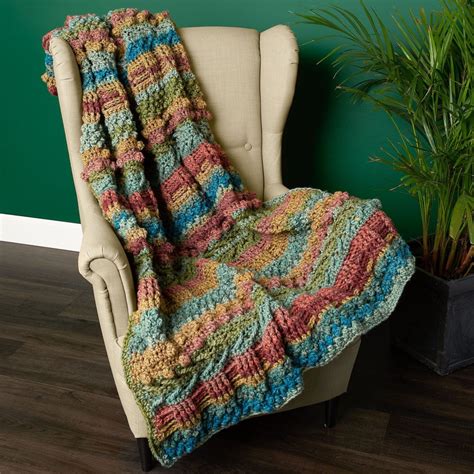 Free Crochet Pattern For A Textured World Blanket ⋆ Crochet Kingdom