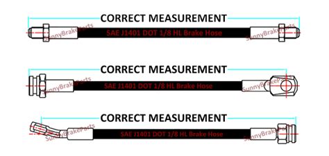 How To Measure A Brake Hose Length Ssunnbrakeparts