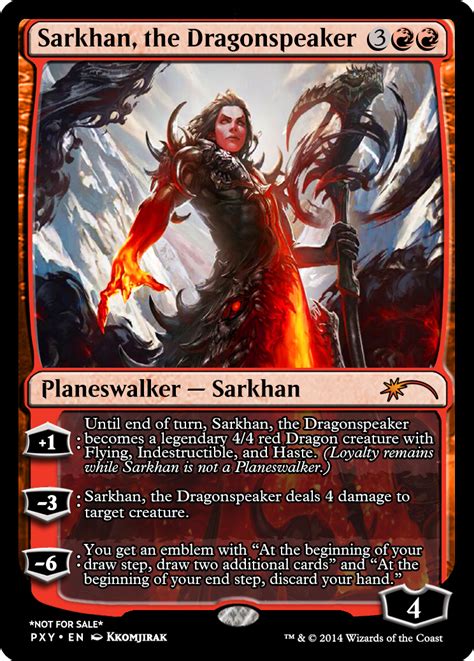 Sarkan The Dragonspeaker Magic The Gathering Cards Mtg