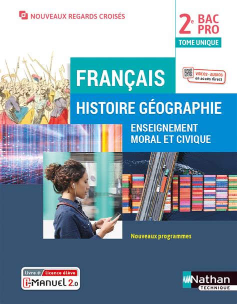 Français Histoire Géographie Emc 2de Bac Pro Livre Licence