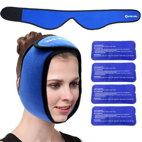 Buy Face Ice Pack Wrap Jaw Pain Wrap For Tmj Wisdom Teeth Head And