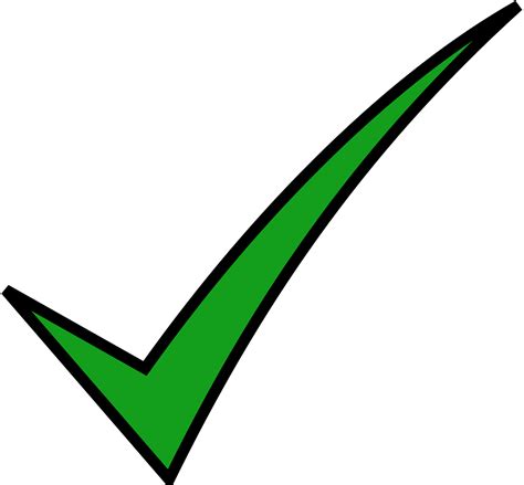 Tick Mark Correct Choice Sign PNG | Picpng