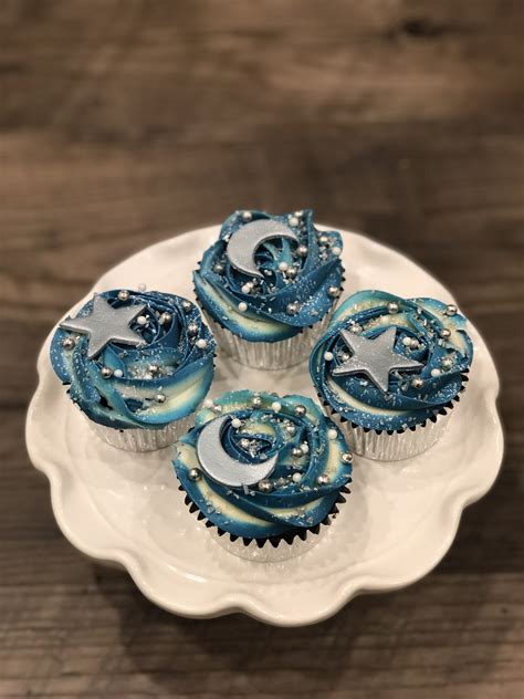 Space Cupcakes Galaxy Cupcakes Galaxy Cake Themed Cupcakes Birthday