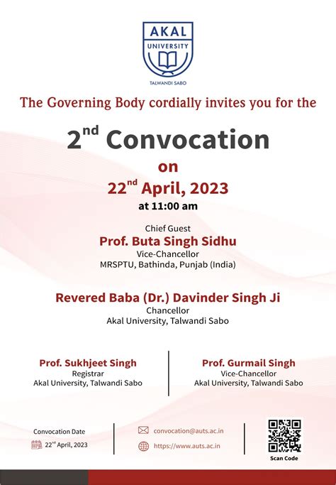 2nd Convocation At Akal University Celebrating Achievements Of