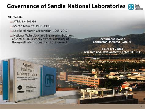 PPT Sandia National Laboratories PowerPoint Presentation Free