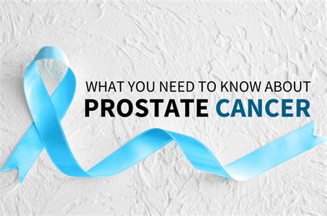 What You Need To Know About Prostate Cancer Department Of Surgery Washington University In