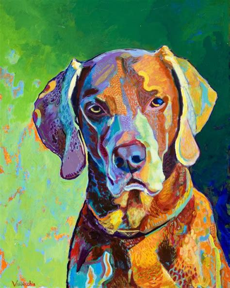 And it's not just about copying a photo. www.sitstaypainted.com She paints from your pet photos! So ...