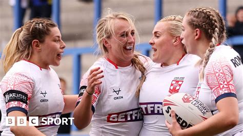 Womens Rugby League World Cup Tournament Is Englands Pinch Me Moment Bbc Sport