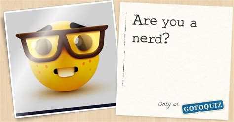 Are You A Nerd