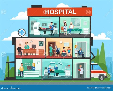 Hospitalization Cartoon Stock Illustrations 472 Hospitalization