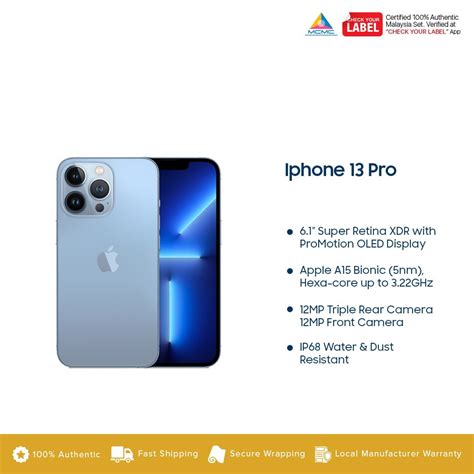 Apple Iphone 13 Pro 1tb Price In Malaysia And Specs Kts