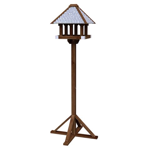 21 length x 14 width x 18 height (recommended for cockatiels, parakeets, conures. Duncraft.com: Rustic Farmhouse Bird Table & Stand