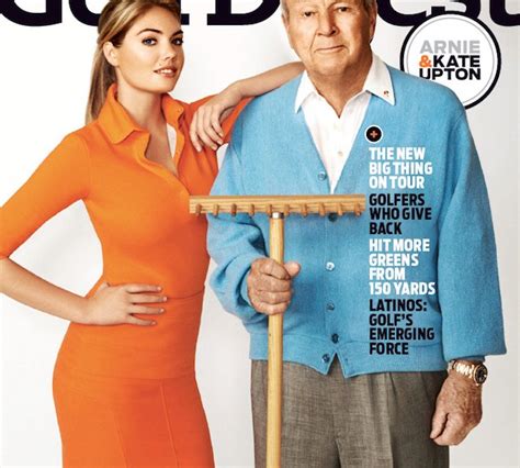 Behind The Scenes With Kate Upton And Arnold Palmer On Their ‘golf