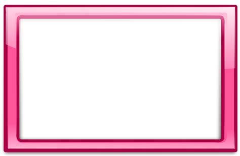 Free Clipart Pink Frame Inky2010