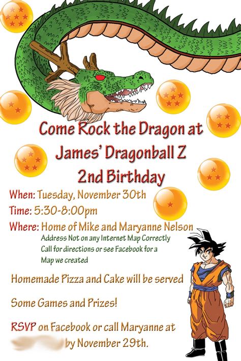 The template includes letters to spell out the words happy birthday and features a vibrant design to capture the dragon ball z vibe. Crafty Mommy Diva: Dragonball Z Birthday