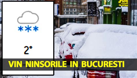 Vin Ninsorile în București Chiar De Acum Meteorologii Accuweather Au