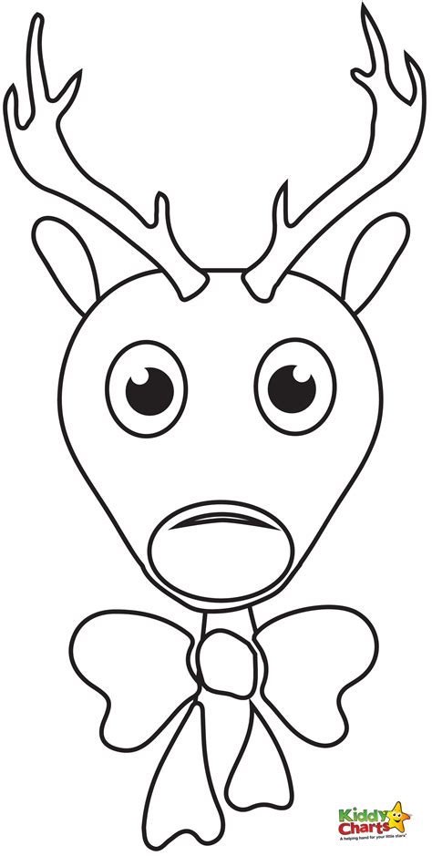 Rudolph The Red Nosed Reindeer Coloring Pages To Print at GetDrawings