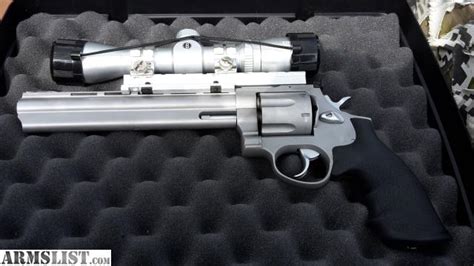 Armslist For Sale Taurus Model 44 44 Magnum Stainless Revolver 8 3