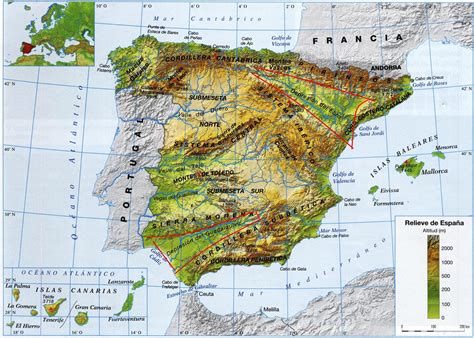 Geografía Alarcos 3ºa Tema 2 El Medio Físico De Europa Y De España