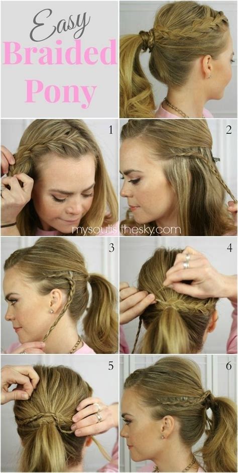 15 Cute And Easy Ponytail Hairstyles Tutorials School