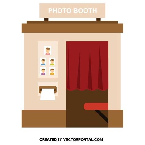 Photo Booth Vector Image