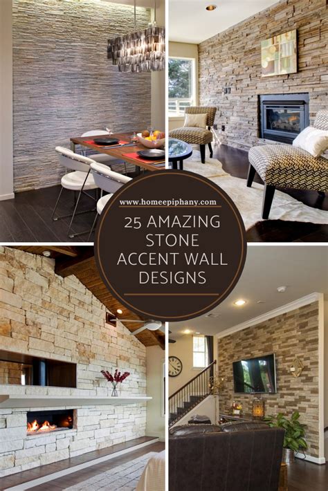 Here Are 25 Beautiful Ideas For Stone Accent Walls Accentwall Stone