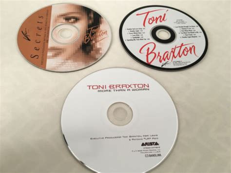 Toni Braxton Debut Secrets More Than A Woman Self Titled Lot Of 3 Cds