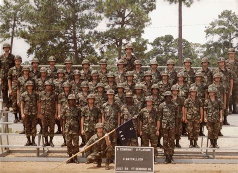 Fort Benning Ga 1984fort Benninga 4 22nd Platoon The Military
