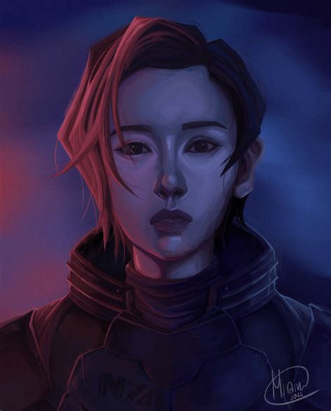 Artstation Commander Shepard Portrait