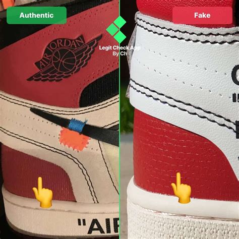 With the above information about how to tell if jordans are real in mind, you'll be well on your way to avoiding scams and making sure you get yourself a genuine pair. How To Spot Fake Off-White Air Jordan 1 Chicago - Real Vs ...