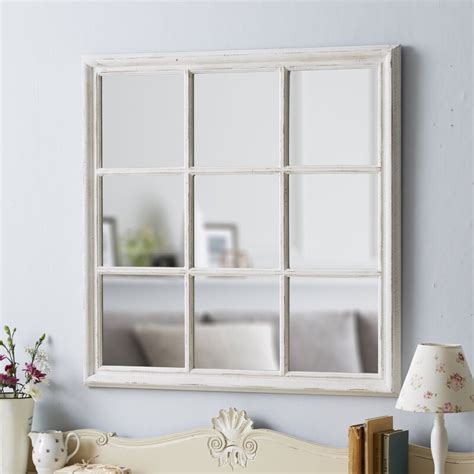 Dcor Design Square Window Wall Mirror And Reviews Uk
