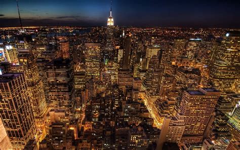 Download New York City At Night Pictures