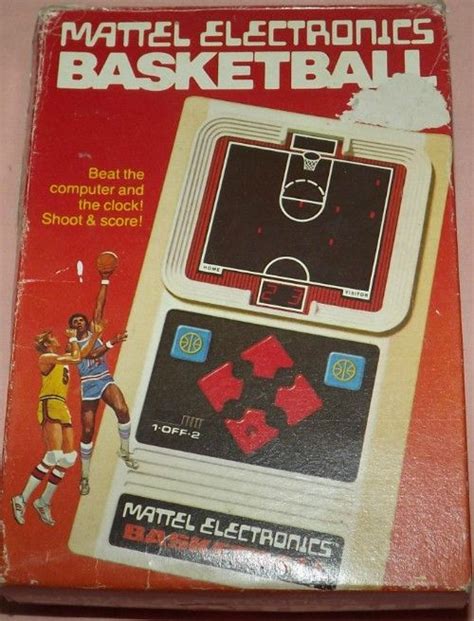 Mattel 1978 Basketball Handheld Electronic Game Had This And Every
