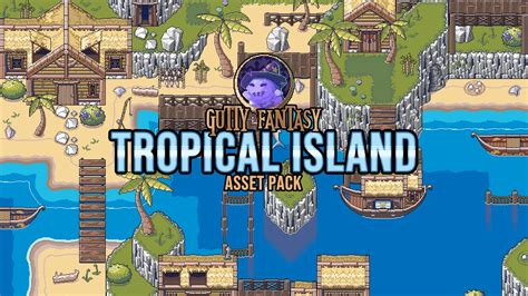 Tropical Island Game Assets Youtube