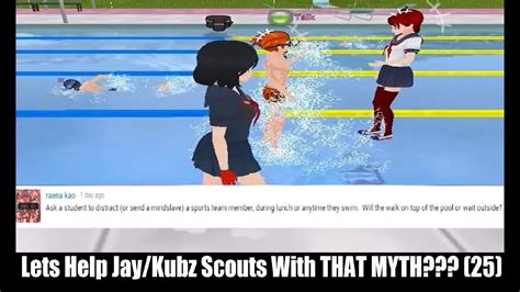Lets Help Jaykubz Scouts With That Myth 25 Yandere Simulator
