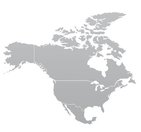 North America Map Png Png Image Collection
