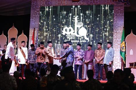 Mtq Ke 35 Tingkat Kota Banda Aceh Berakhir Lueng Bata Juara Umum