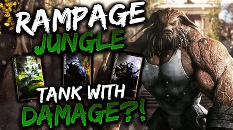 Paragon Rampage Gameplay Op Tank And Damage Build Youtube