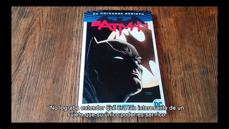 Reseña Batman Rebirth Vol 1 I Am Gotham Trade Paperback Youtube