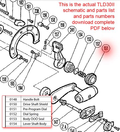 Shimano Tld 25 Schematics